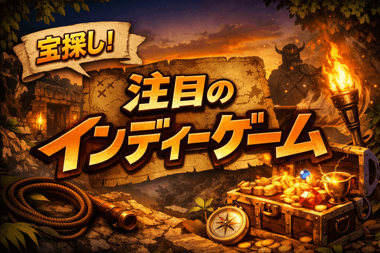 注目のインディーゲーム3選 202602Ver